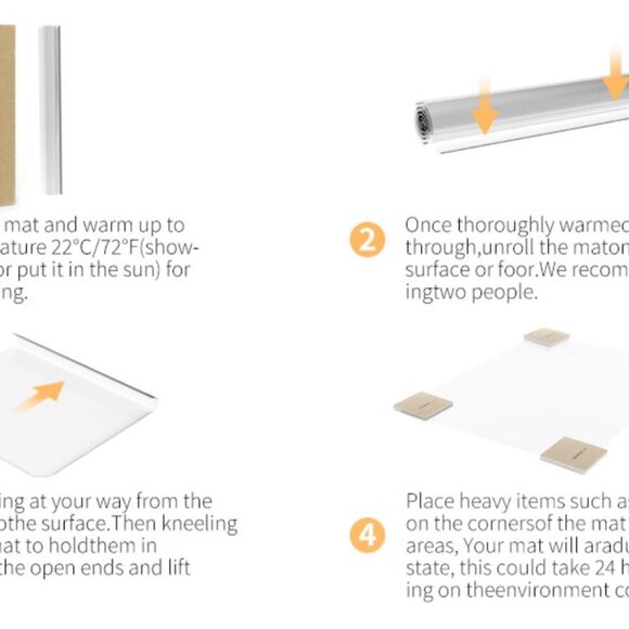 NEW Office Chair Mat for Hardwood Floor - 28"X30" - Picture 9 of 9